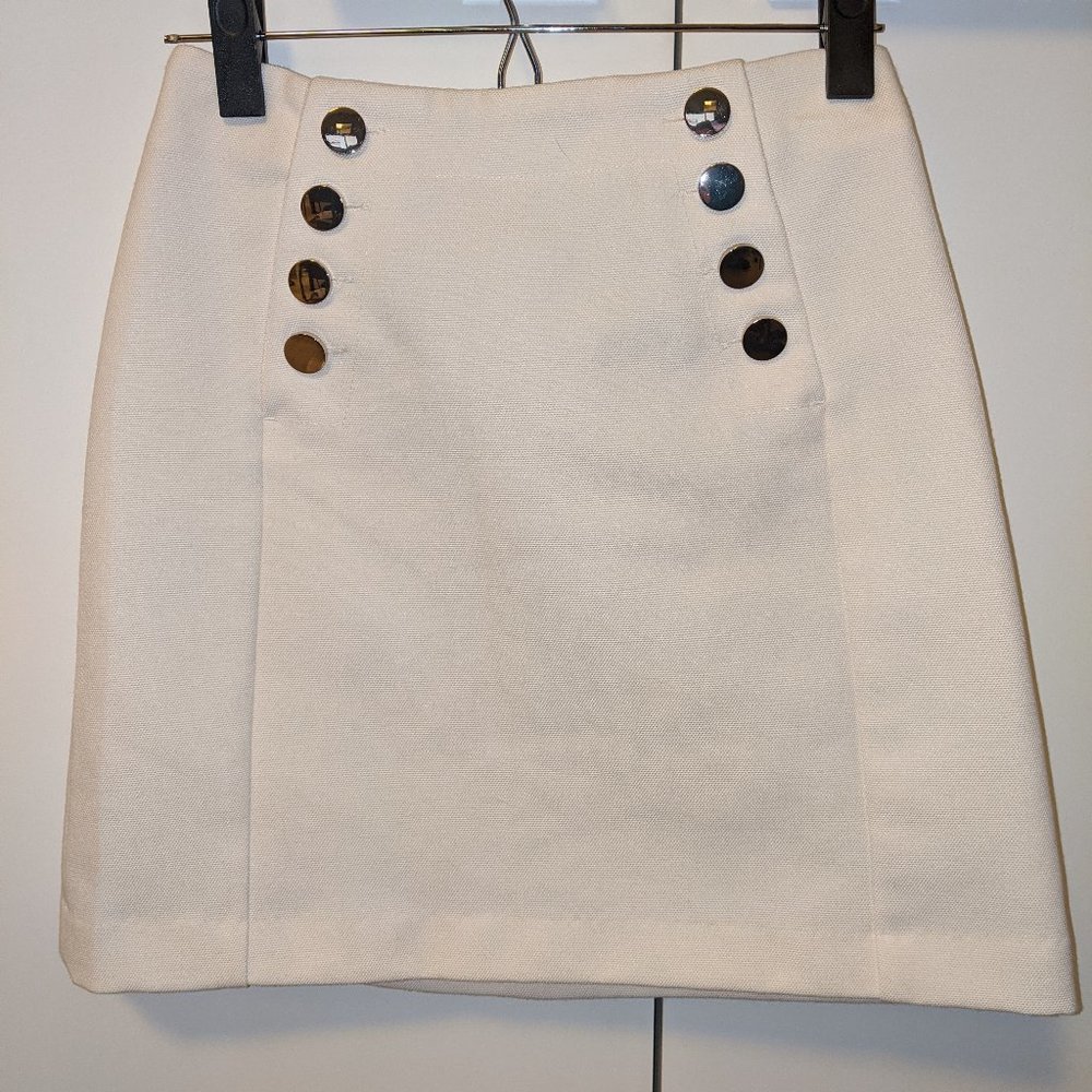 White H&M Skirt, Size 6